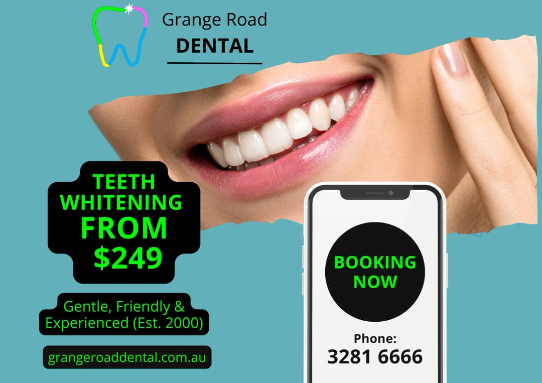Teeth Whitening: In-Chair, Take-Home, or Combo - Grange Road Dental